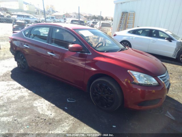 NISSAN SENTRA 2015 3n1ab7apxfl663352