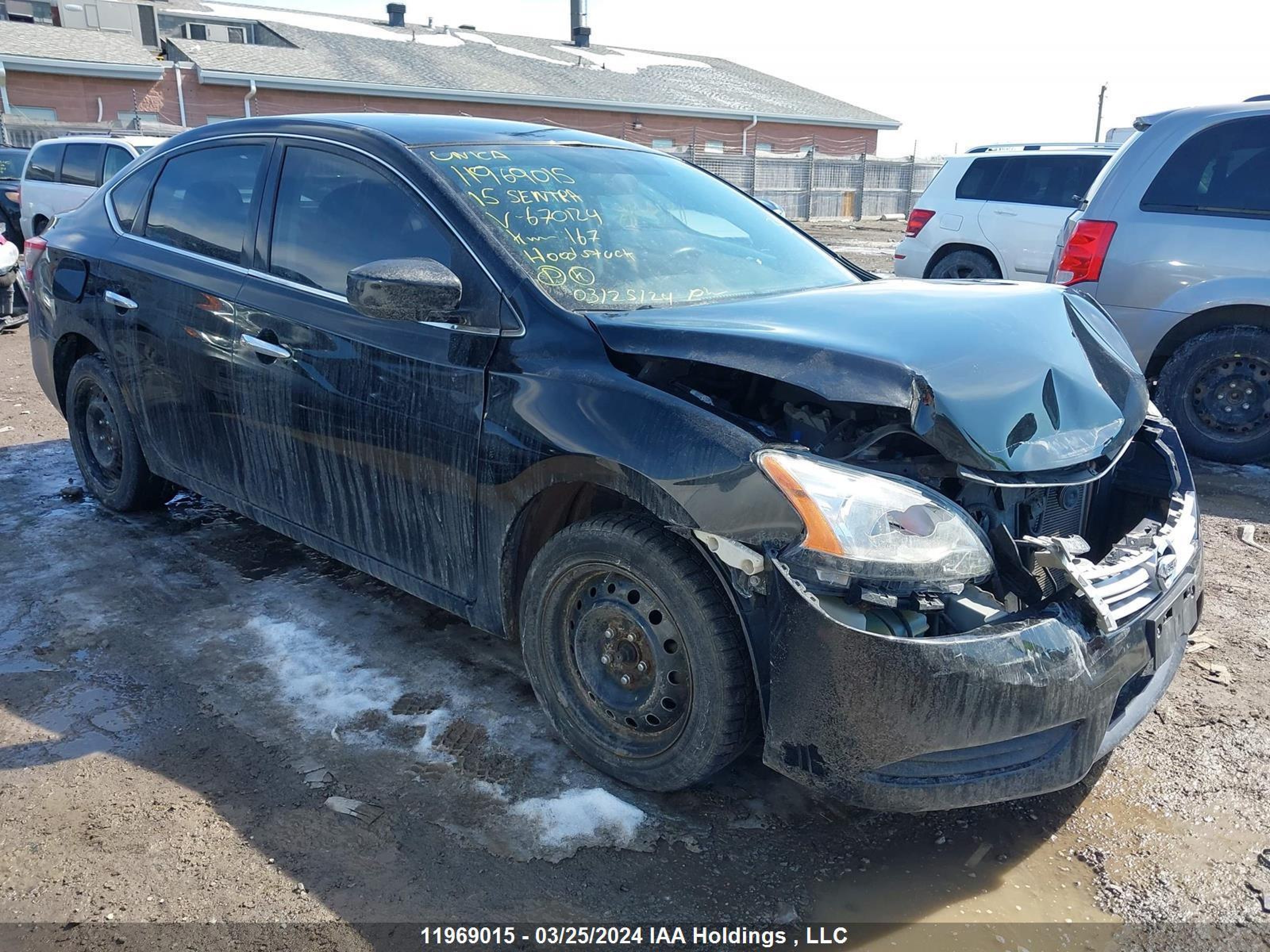 NISSAN SENTRA 2015 3n1ab7apxfl670124