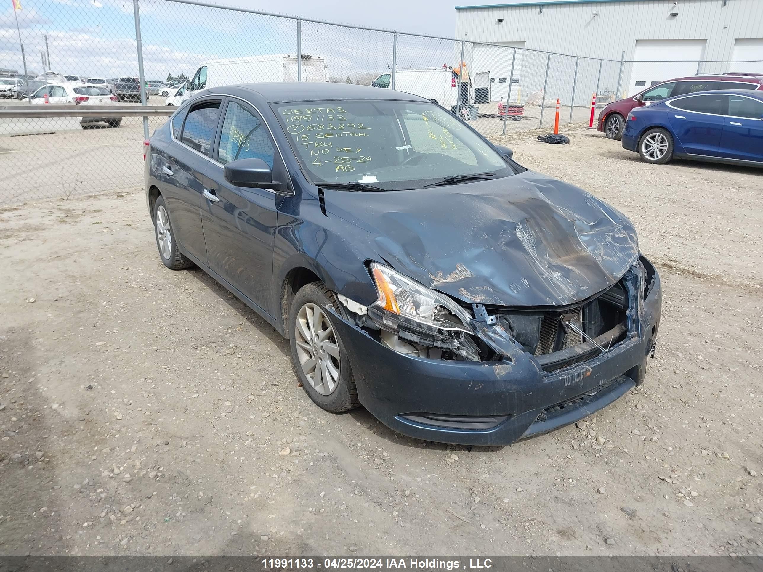 NISSAN SENTRA 2015 3n1ab7apxfl683892