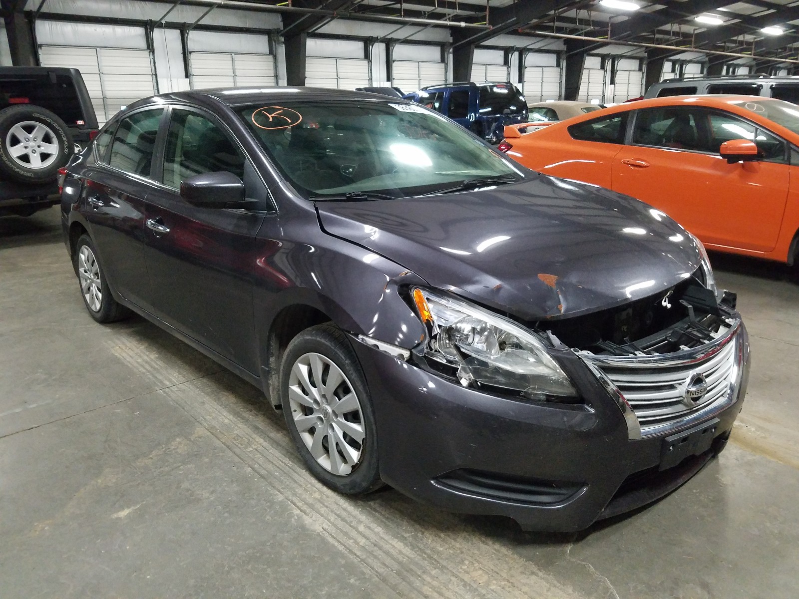 NISSAN SENTRA S 2015 3n1ab7apxfl686369