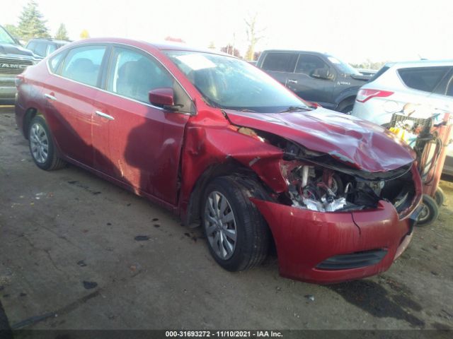 NISSAN SENTRA 2015 3n1ab7apxfl692365