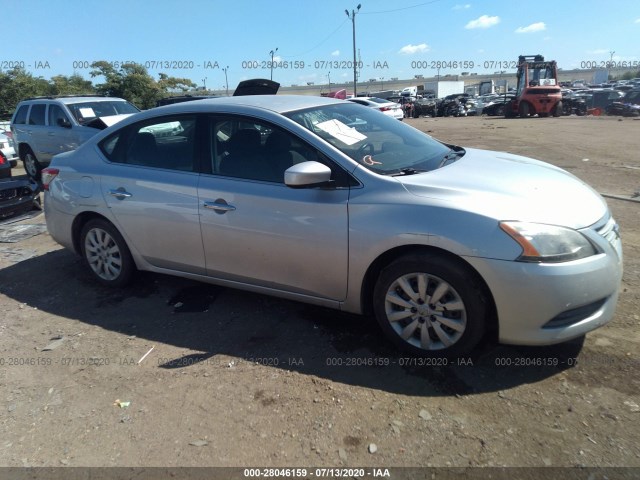 NISSAN SENTRA 2015 3n1ab7apxfy264203