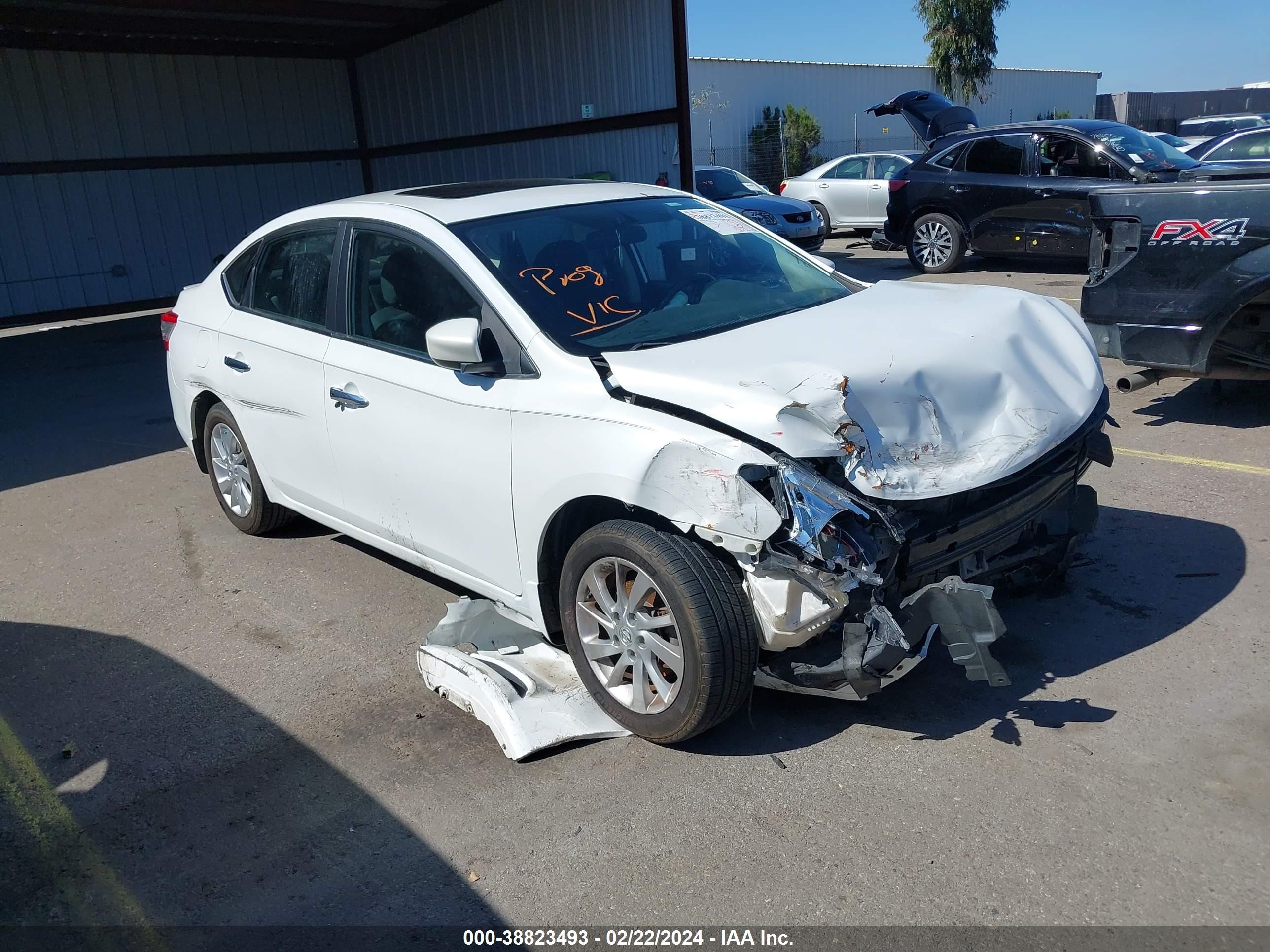 NISSAN SENTRA 2015 3n1ab7apxfy272866