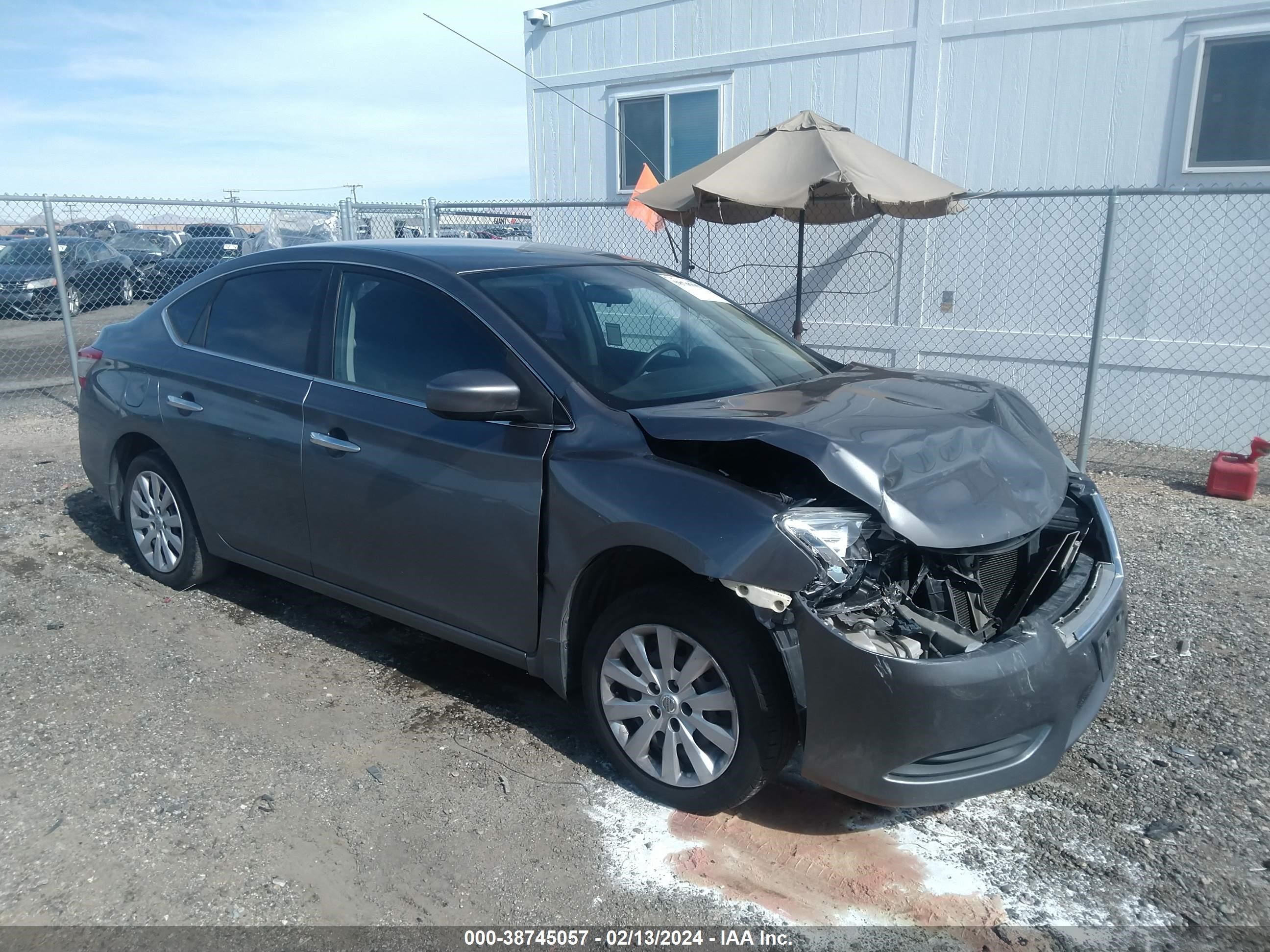 NISSAN SENTRA 2015 3n1ab7apxfy278019