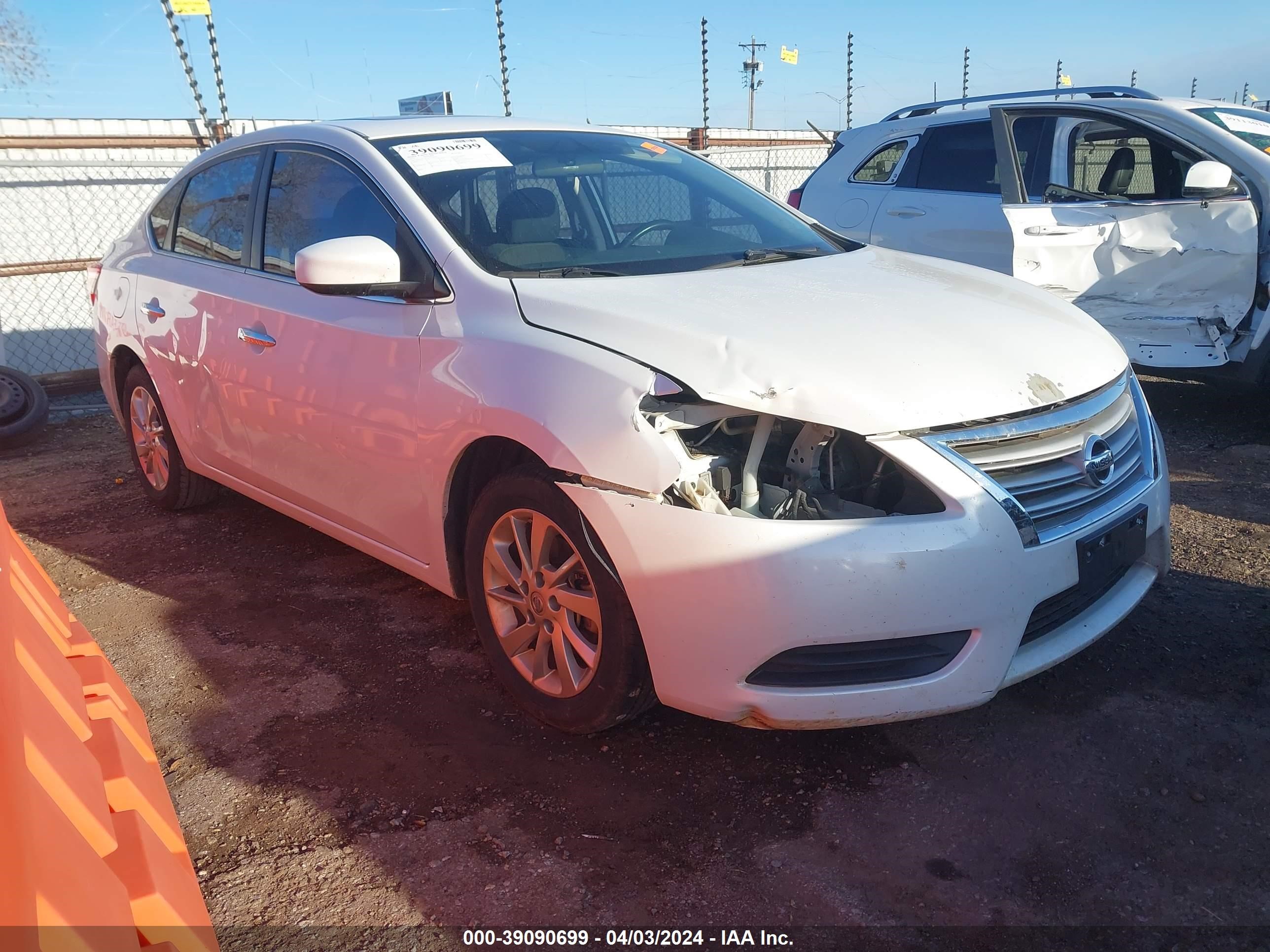 NISSAN SENTRA 2015 3n1ab7apxfy358128