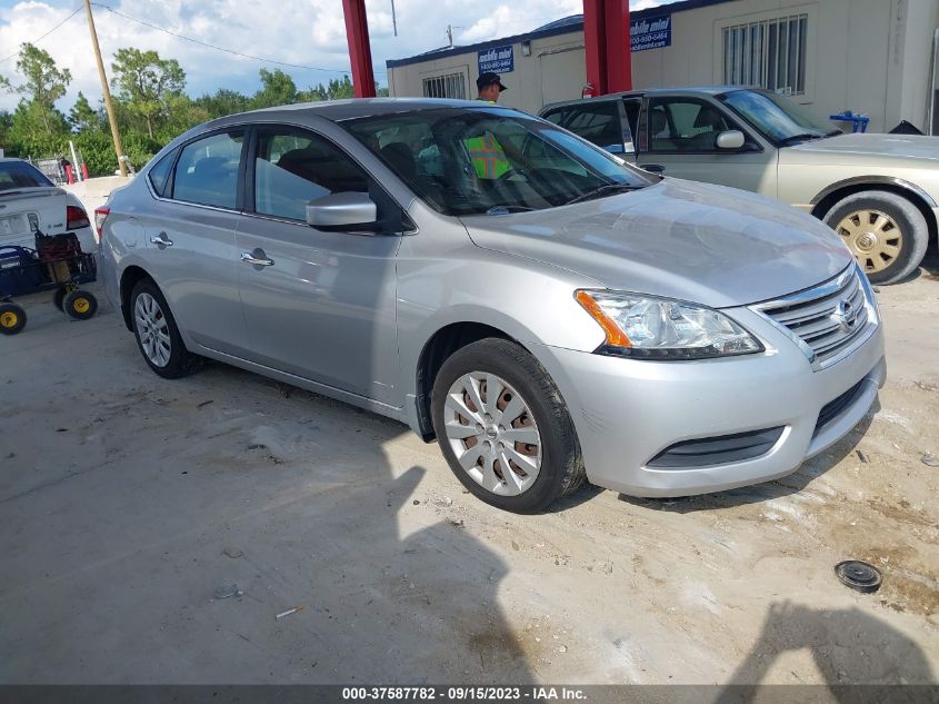 NISSAN SENTRA 2015 3n1ab7apxfy361725