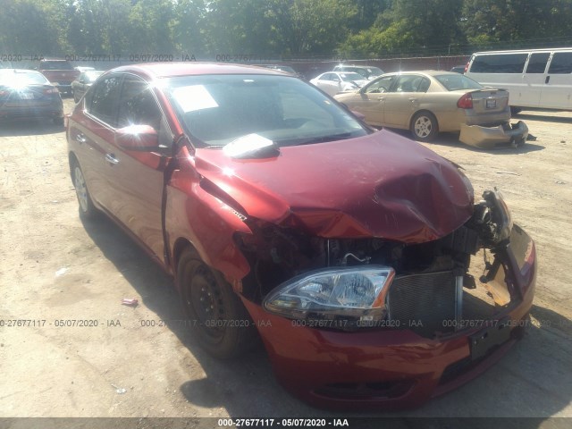 NISSAN SENTRA 2015 3n1ab7apxfy364110