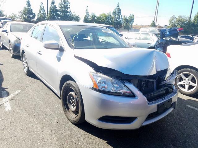 NISSAN SENTRA S 2015 3n1ab7apxfy366116