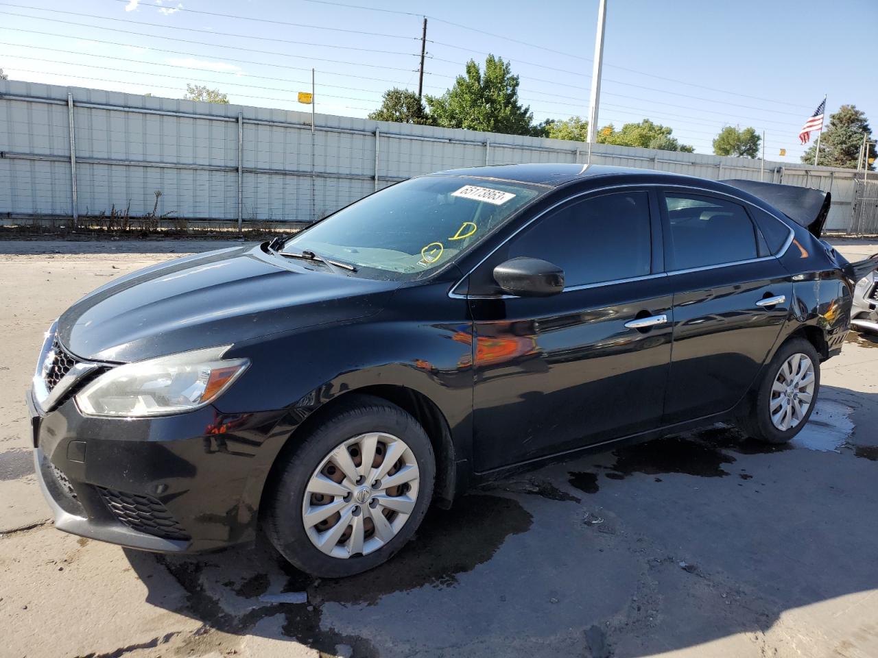 NISSAN SENTRA 2016 3n1ab7apxgl641014