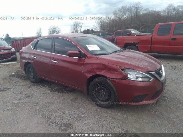 NISSAN SENTRA 2016 3n1ab7apxgl661294