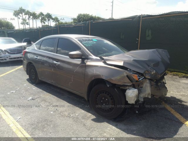 NISSAN SENTRA 2016 3n1ab7apxgy214287