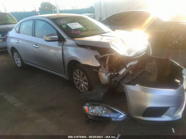 NISSAN SENTRA 2016 3n1ab7apxgy267300