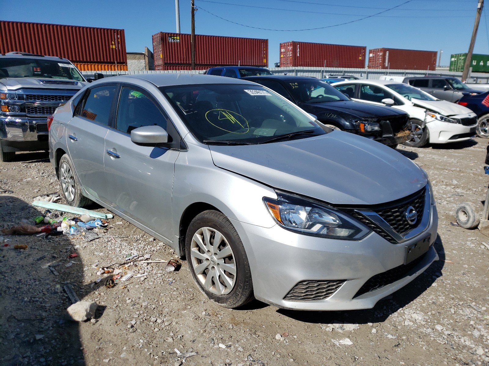 NISSAN SENTRA S 2016 3n1ab7apxgy297753