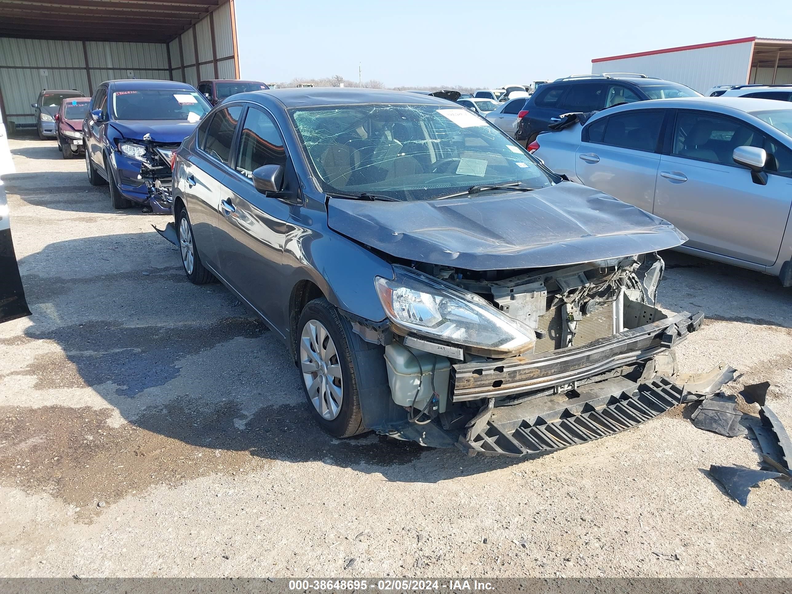 NISSAN SENTRA 2016 3n1ab7apxgy323039