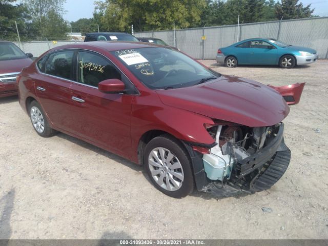 NISSAN SENTRA 2017 3n1ab7apxhl653990