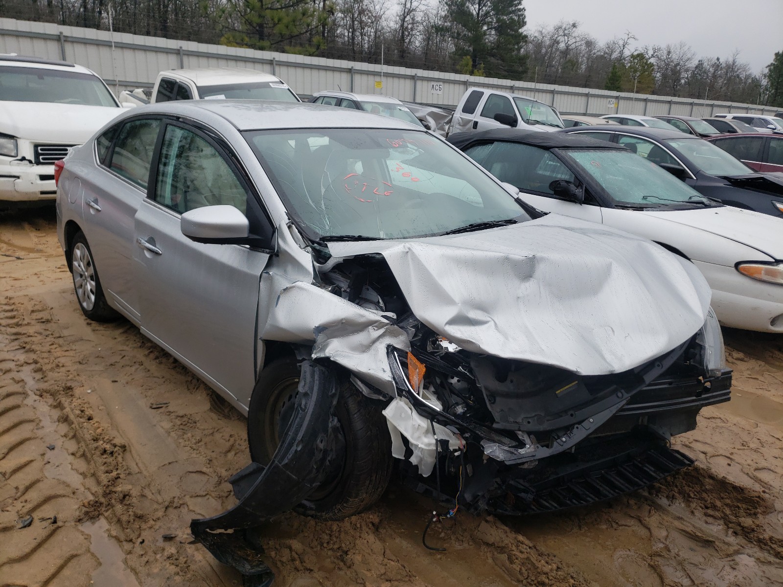 NISSAN SENTRA S 2017 3n1ab7apxhl661958