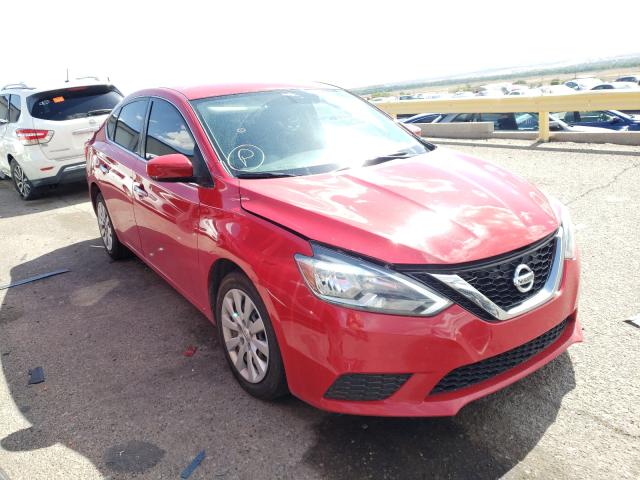 NISSAN SENTRA S 2017 3n1ab7apxhl722516