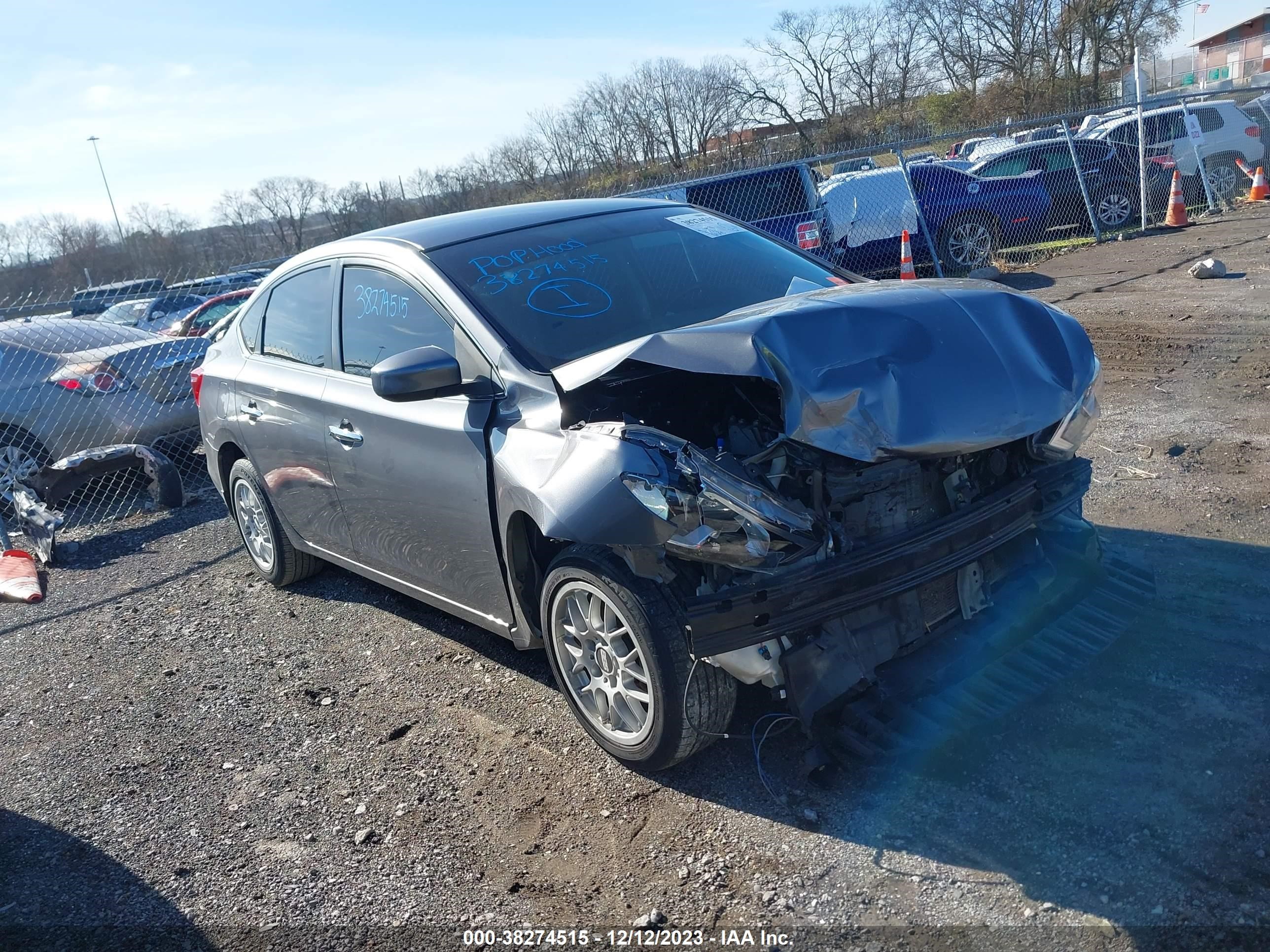 NISSAN SENTRA 2017 3n1ab7apxhy236369