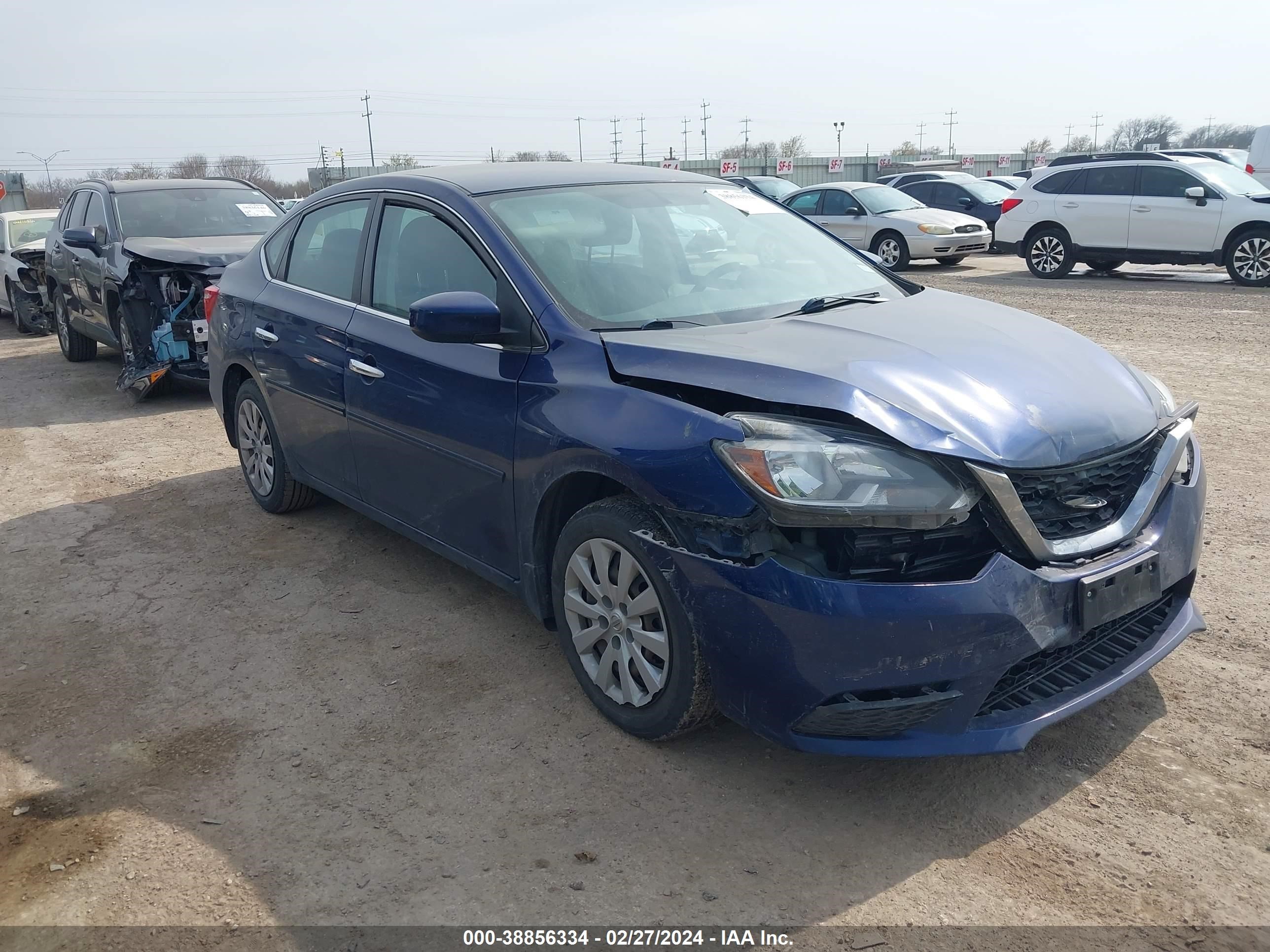 NISSAN SENTRA 2017 3n1ab7apxhy369312