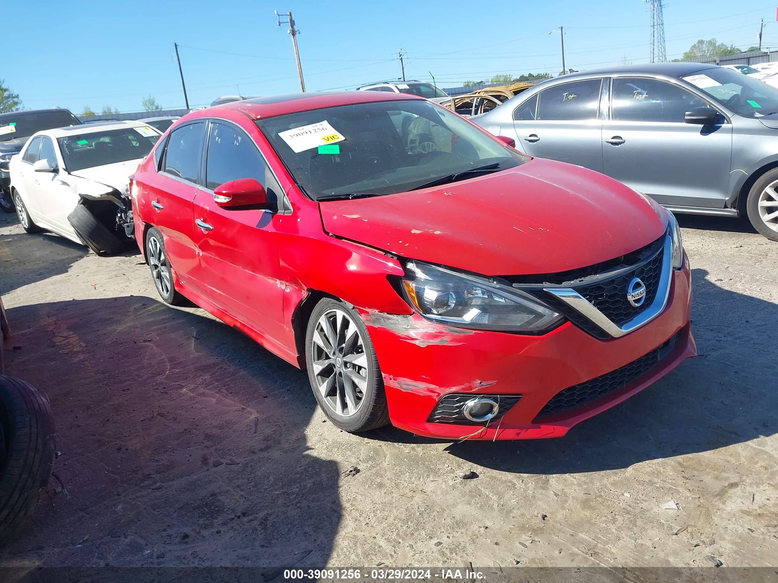 NISSAN SENTRA 2018 3n1ab7apxjy295668