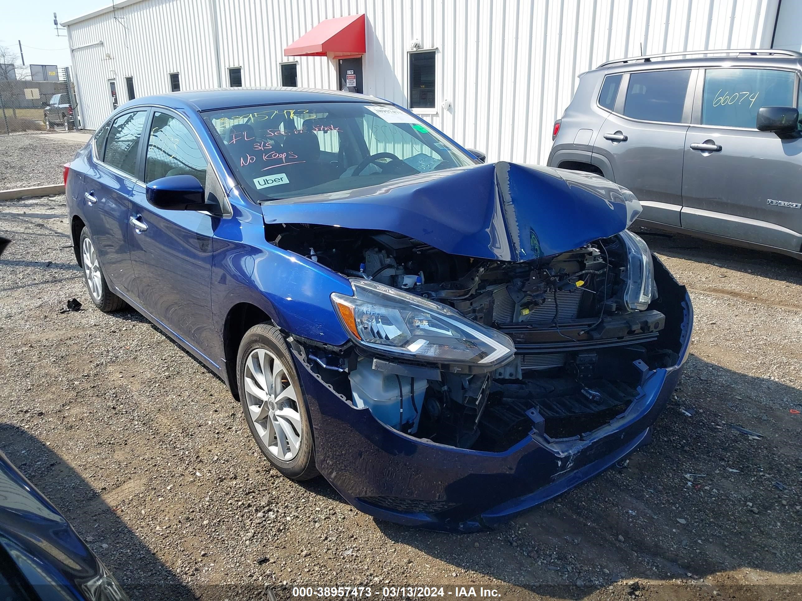 NISSAN SENTRA 2018 3n1ab7apxjy345159