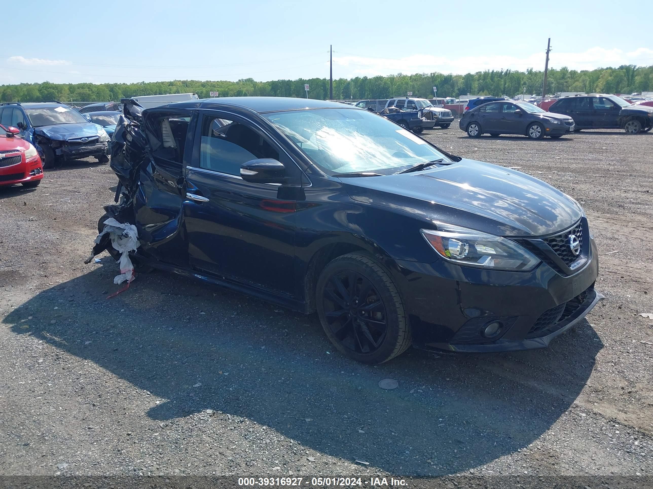 NISSAN SENTRA 2018 3n1ab7apxjy345467