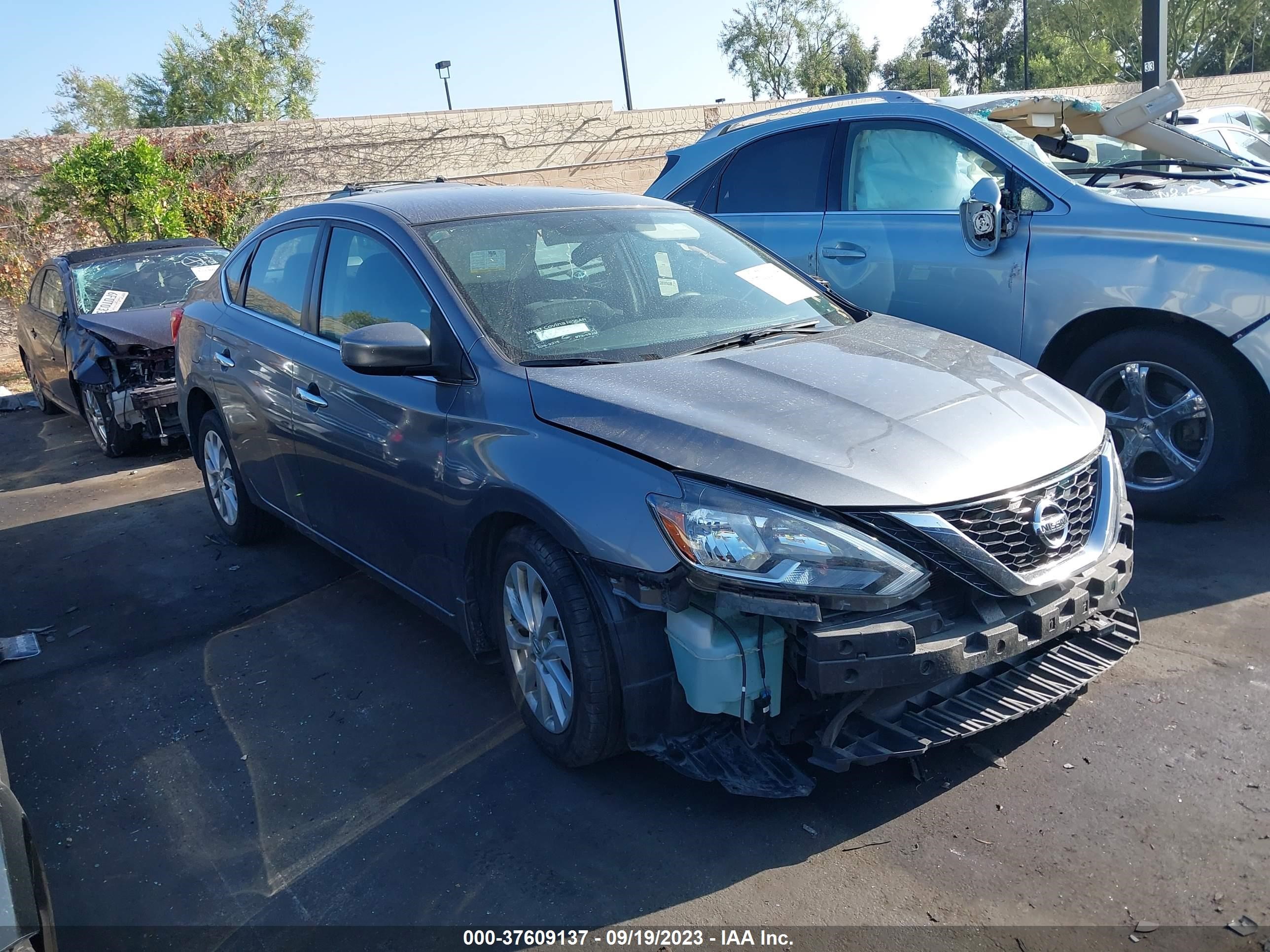 NISSAN SENTRA 2019 3n1ab7apxkl604750