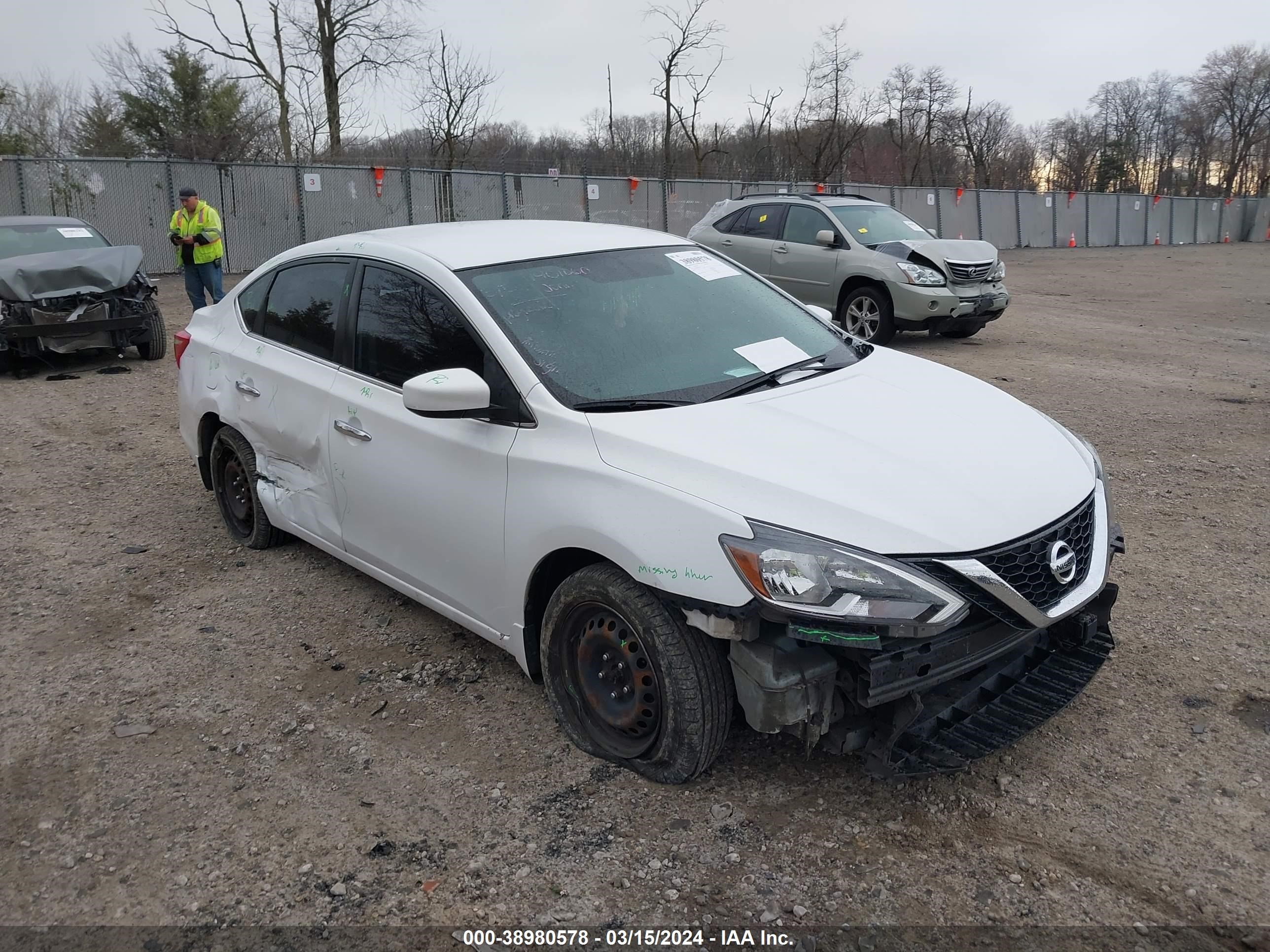 NISSAN SENTRA 2019 3n1ab7apxky213892