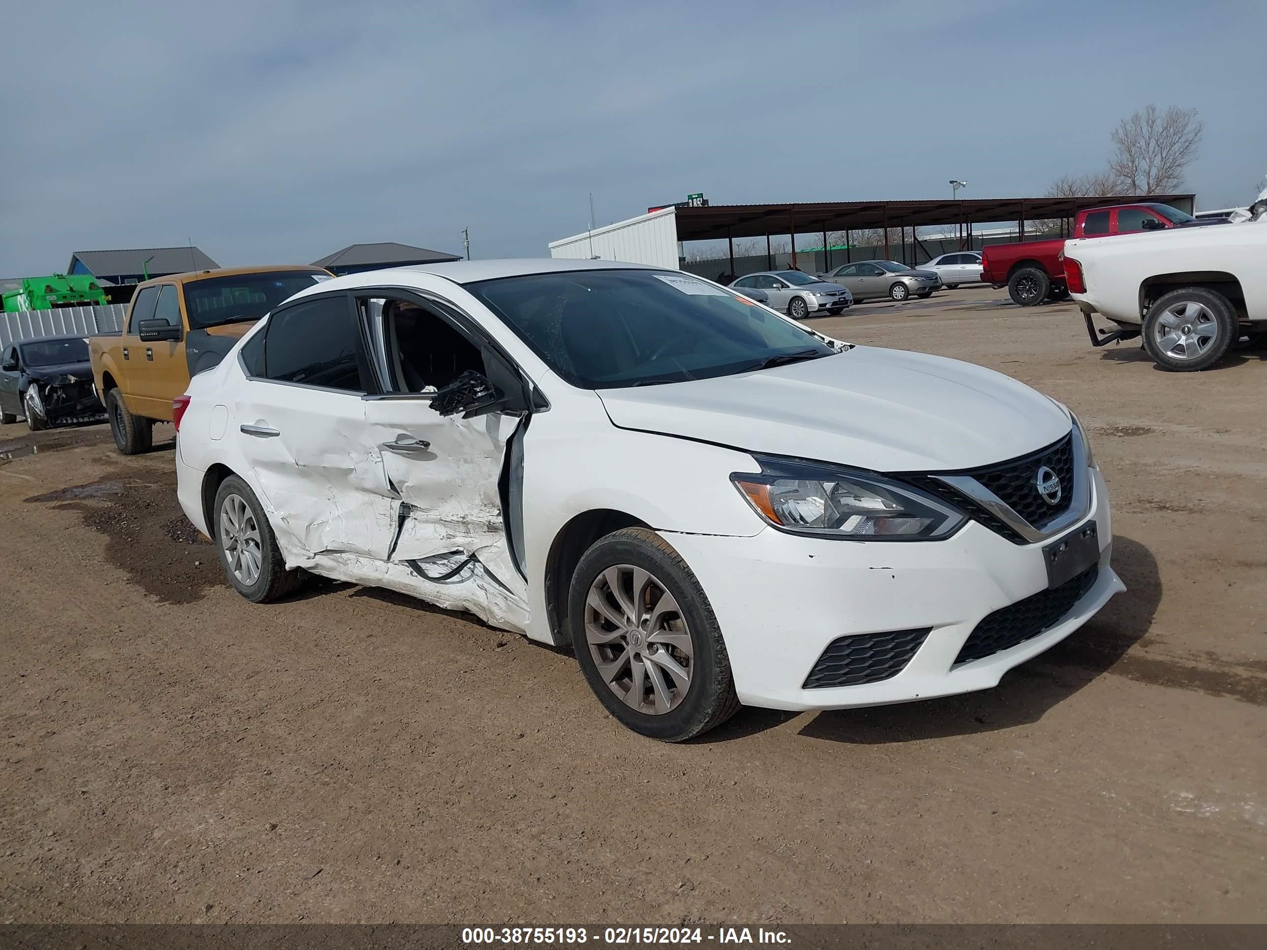 NISSAN SENTRA 2019 3n1ab7apxky313586