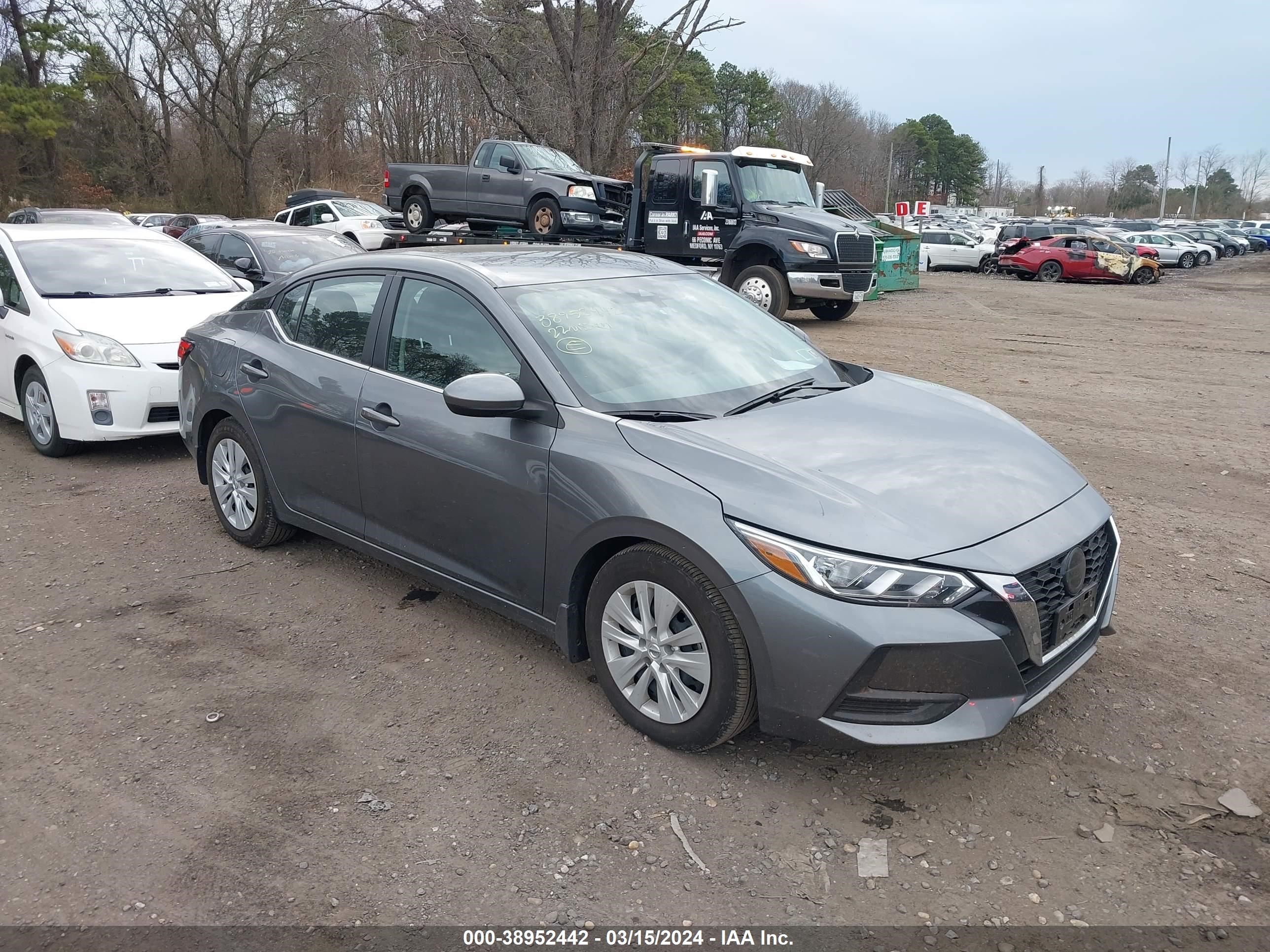 NISSAN SENTRA 2022 3n1ab8bv1ny239434