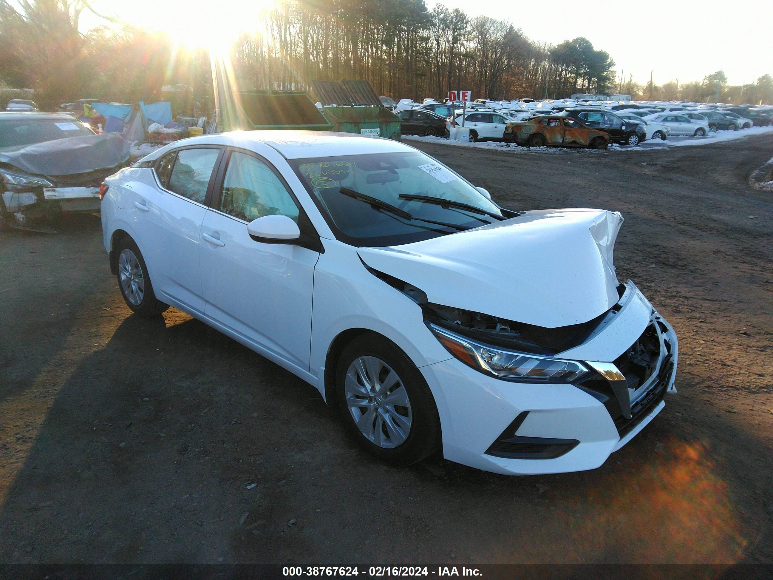 NISSAN SENTRA 2022 3n1ab8bv5ny252610