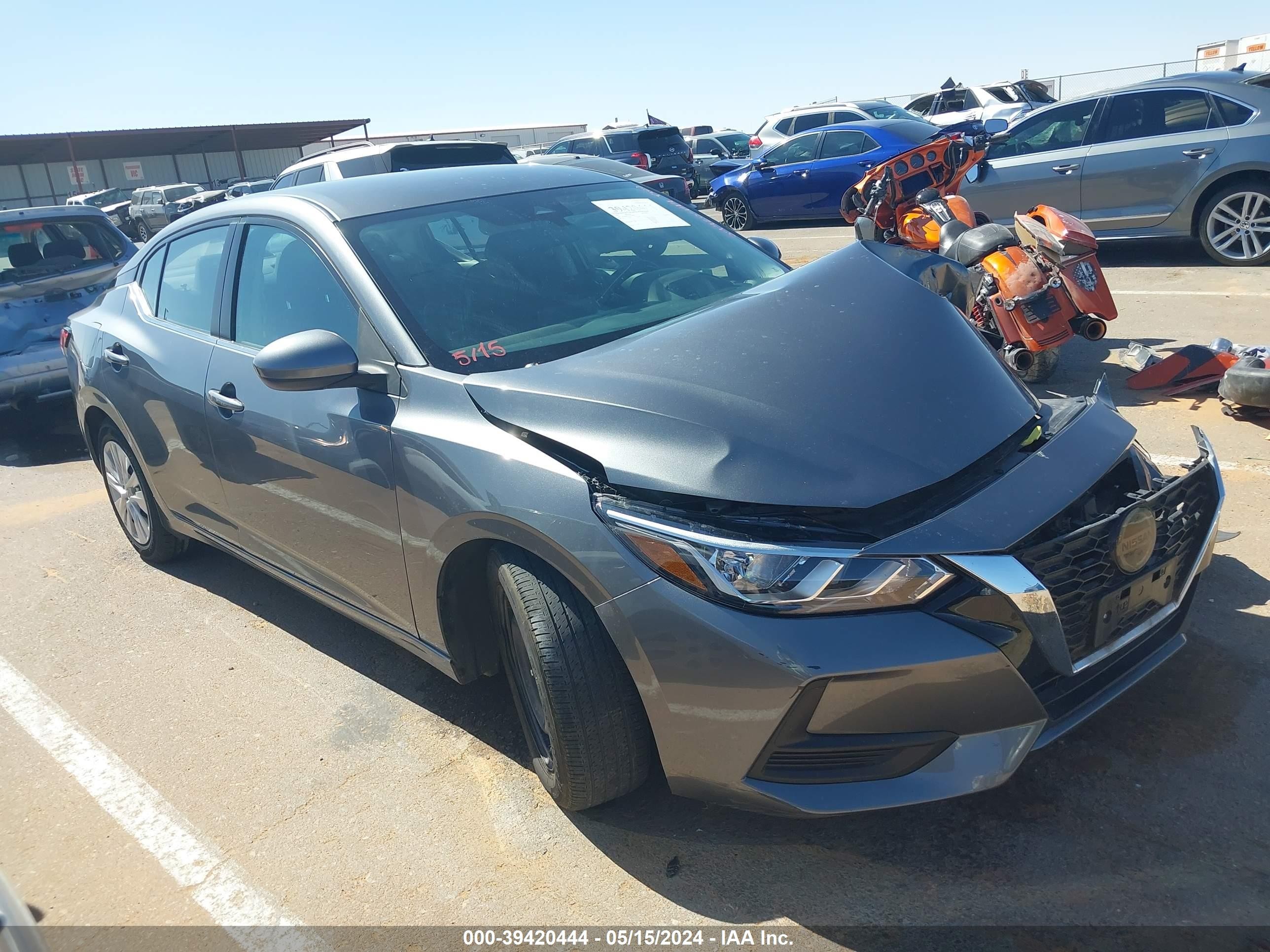 NISSAN SENTRA 2022 3n1ab8bv5ny278799