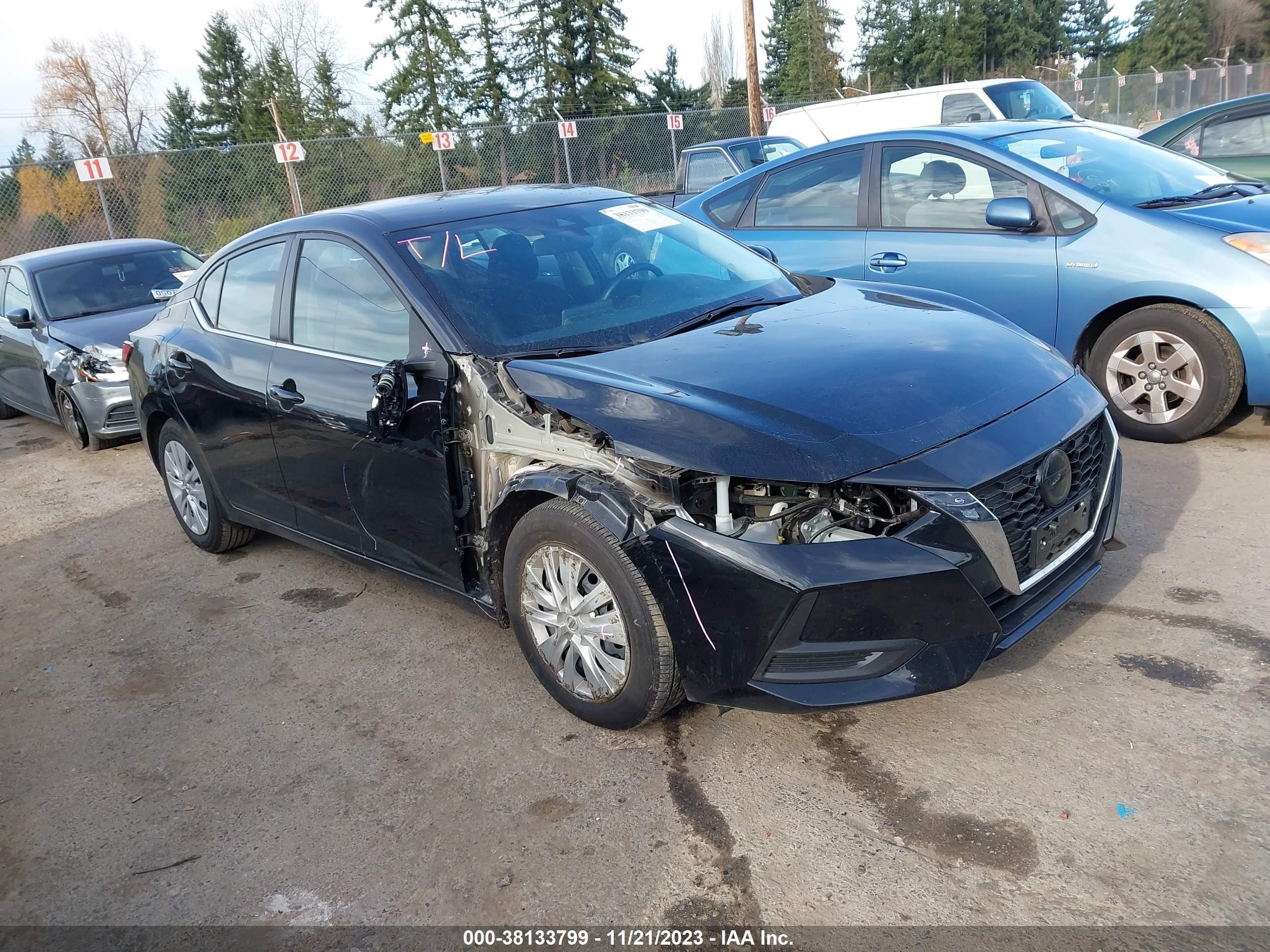 NISSAN SENTRA 2022 3n1ab8bv9ny309312