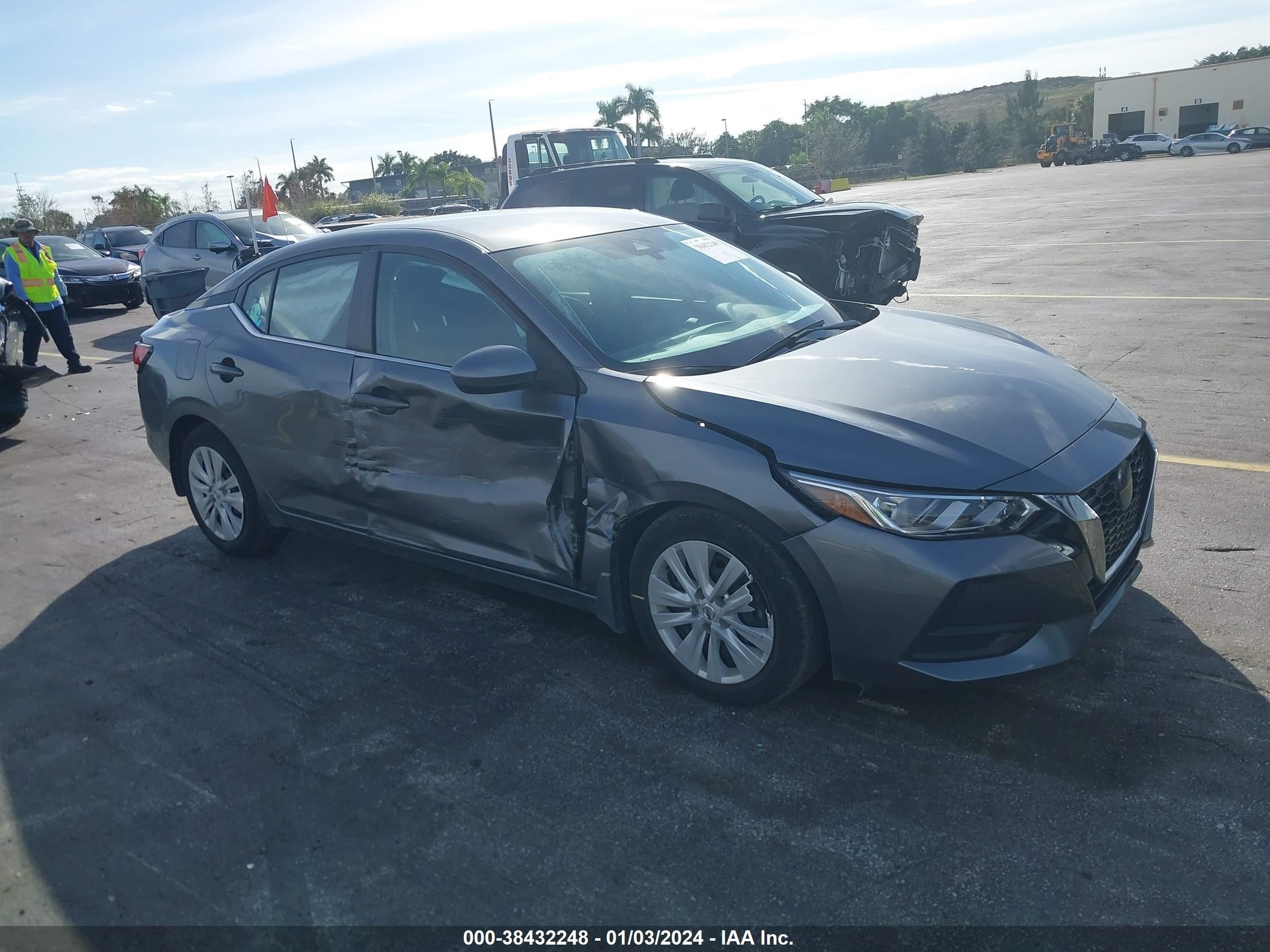 NISSAN SENTRA 2022 3n1ab8bvxny226343