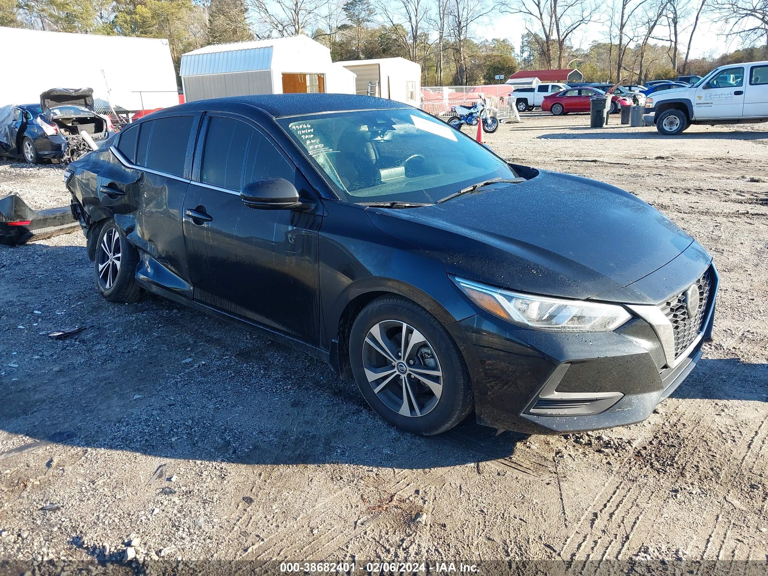 NISSAN SENTRA 2020 3n1ab8cv1ly307212