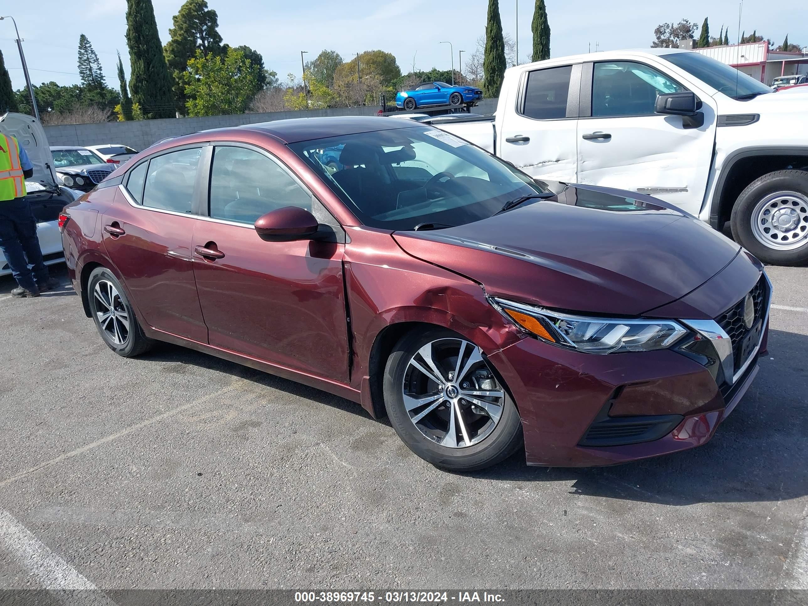 NISSAN SENTRA 2021 3n1ab8cv1my230021