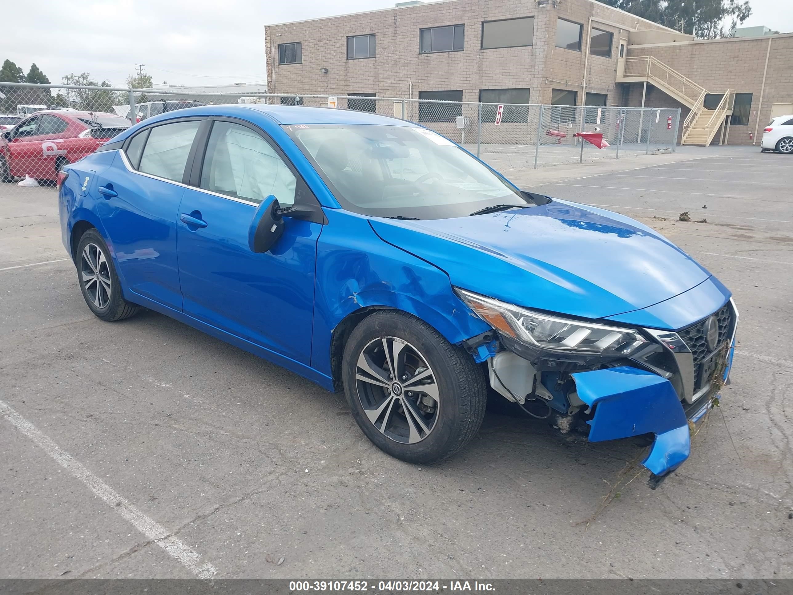 NISSAN SENTRA 2021 3n1ab8cv1my235817