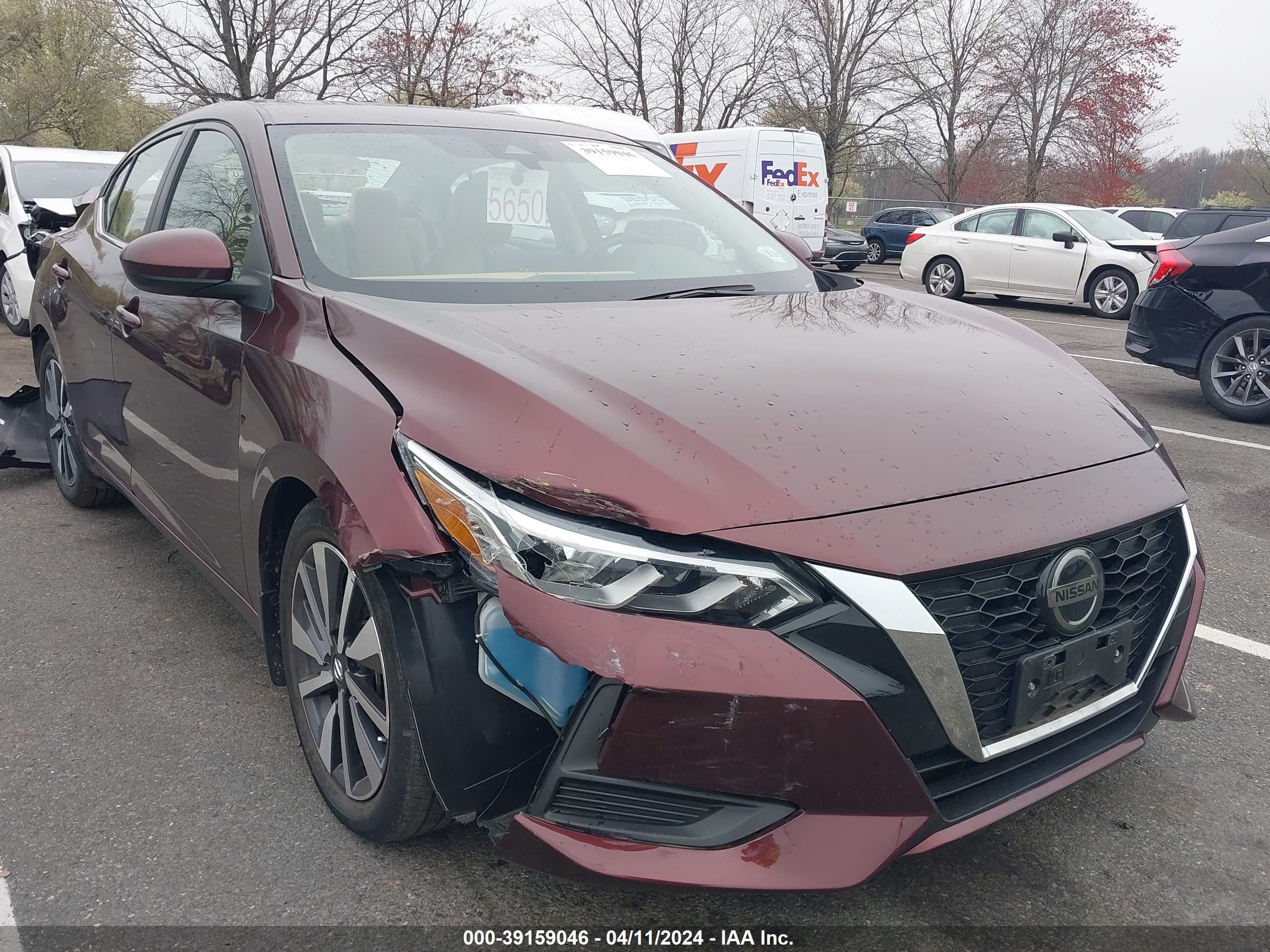 NISSAN SENTRA 2021 3n1ab8cv1my247627