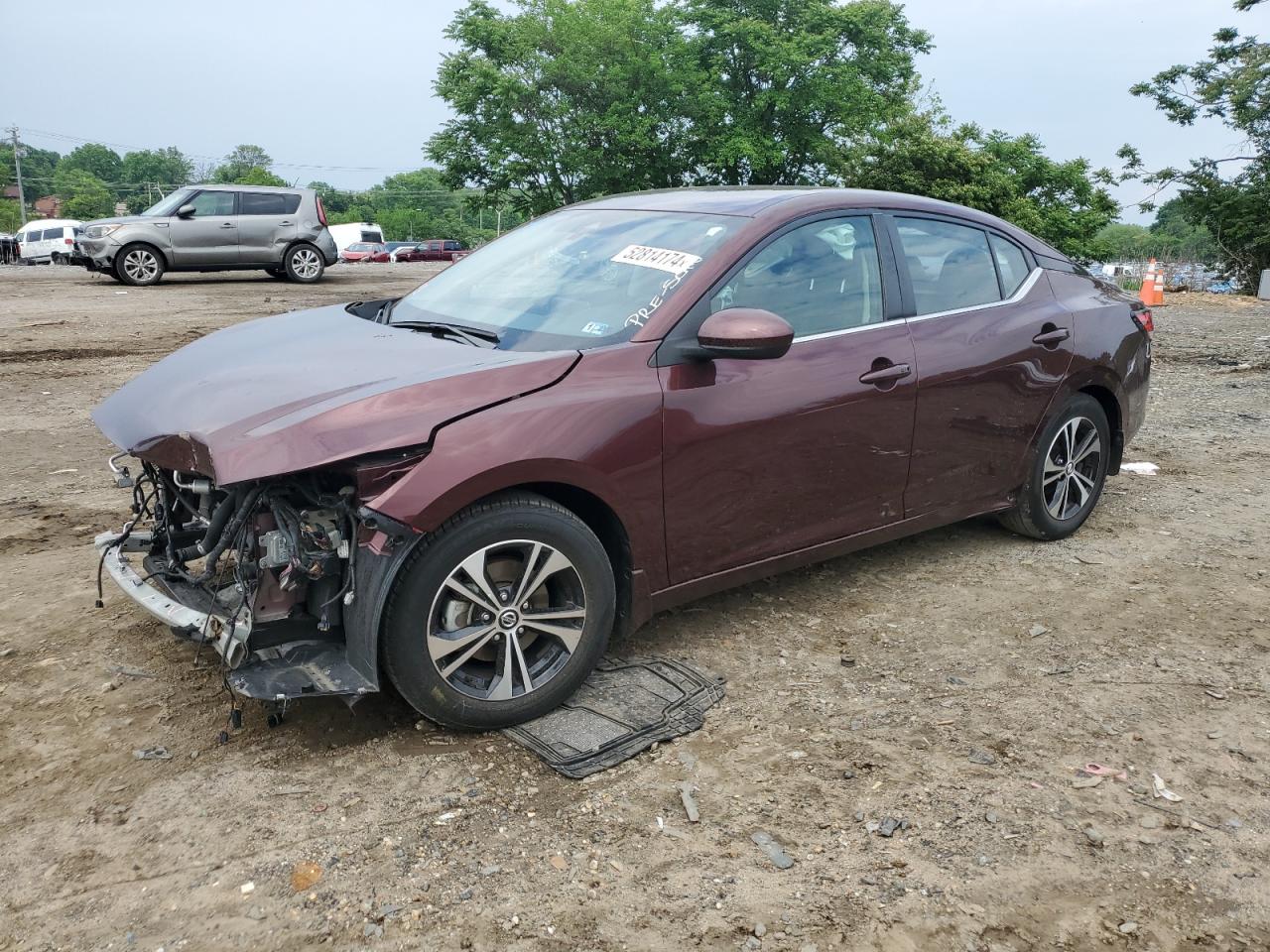 NISSAN SENTRA 2022 3n1ab8cv1ny226536