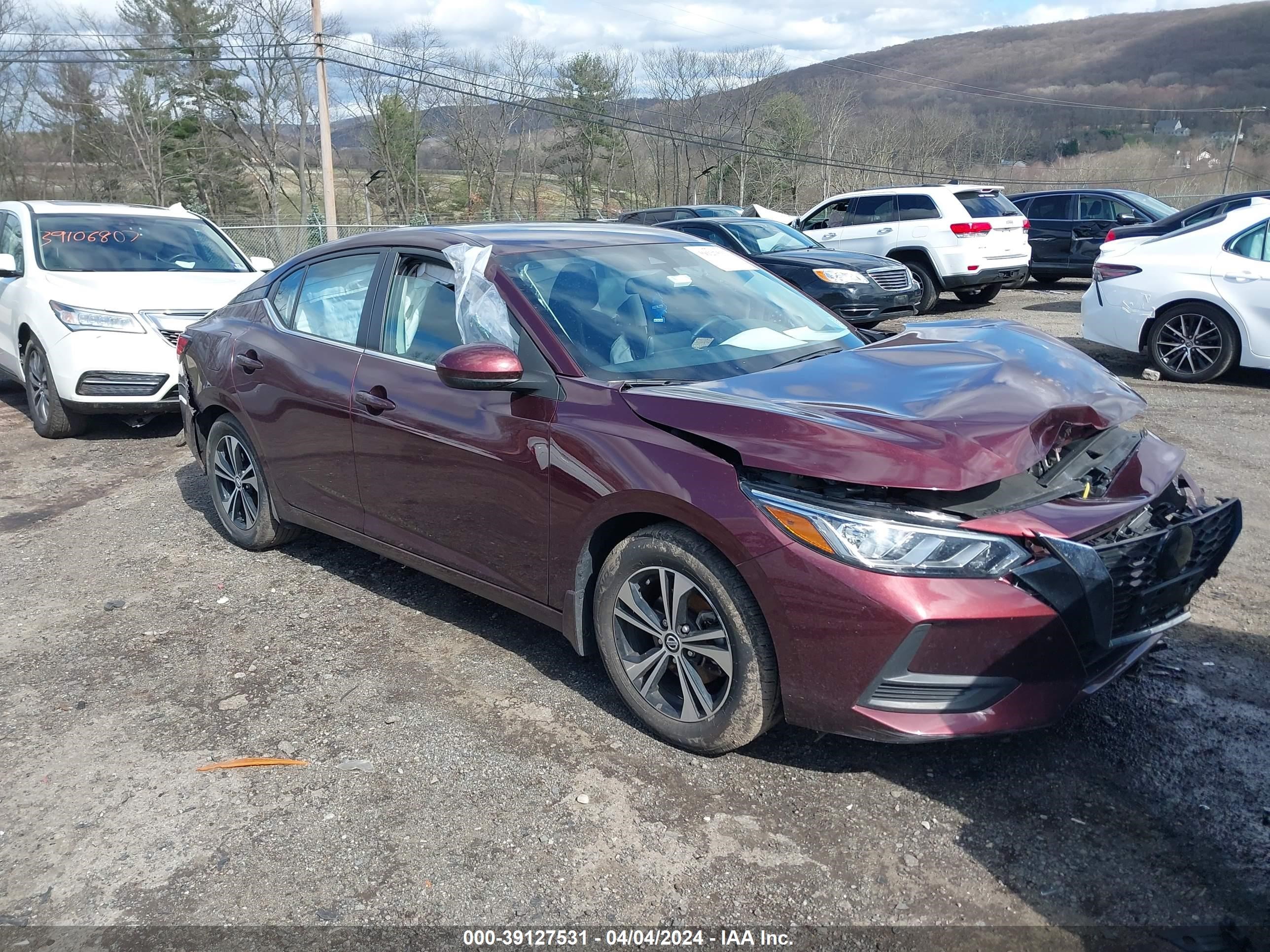 NISSAN SENTRA 2022 3n1ab8cv1ny227329