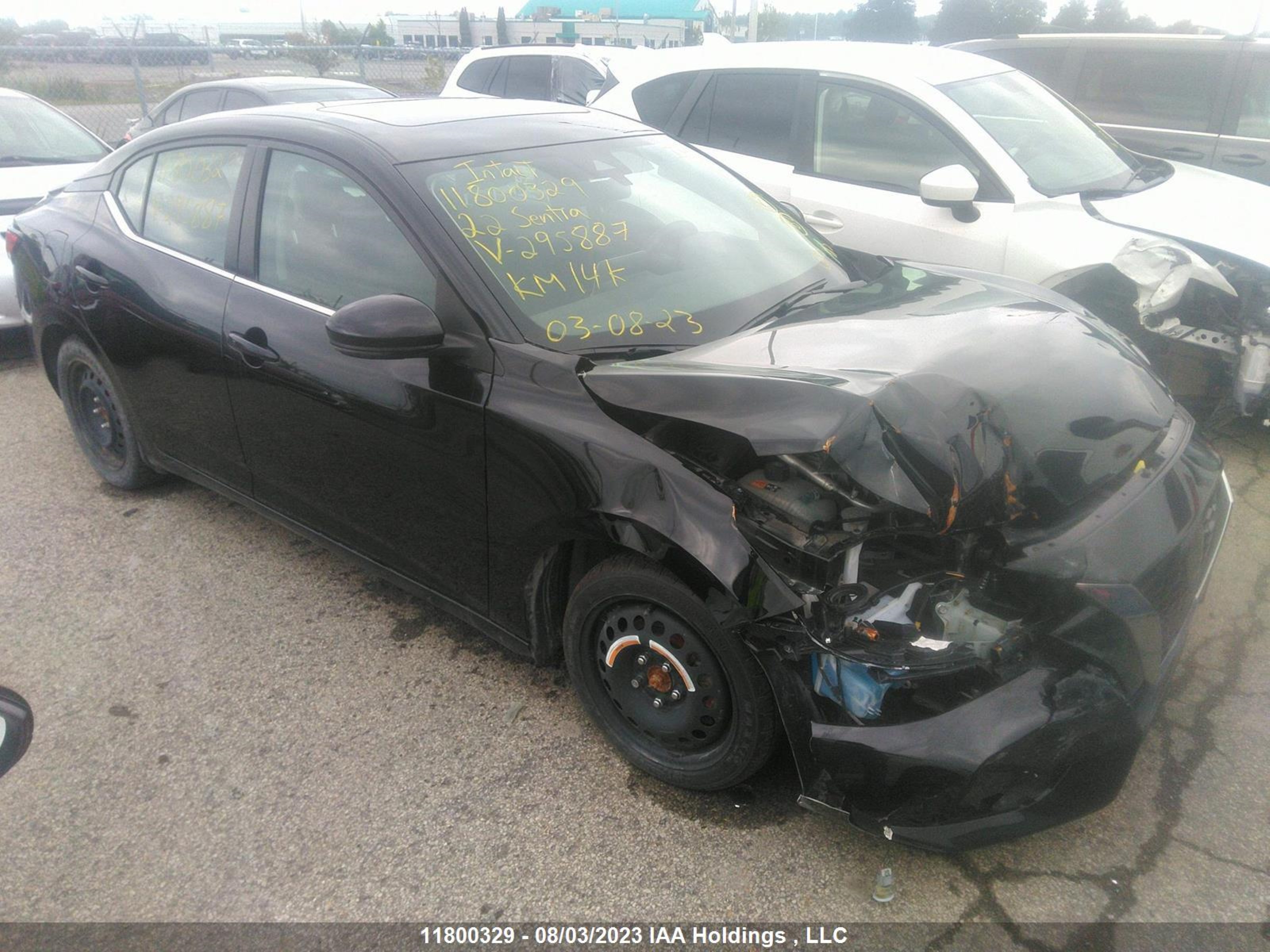 NISSAN SENTRA 2022 3n1ab8cv1ny295887