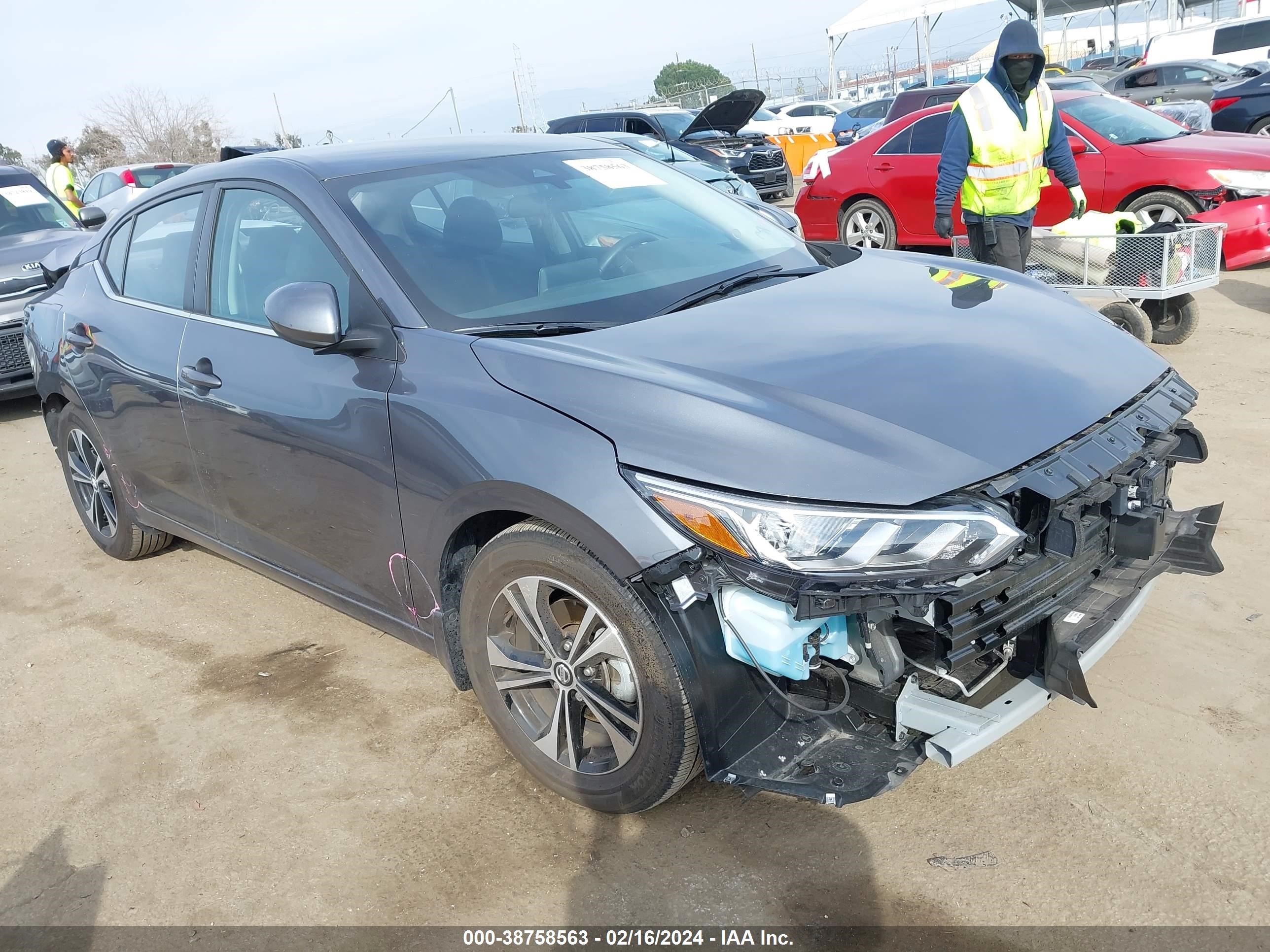 NISSAN SENTRA 2022 3n1ab8cv1ny296621