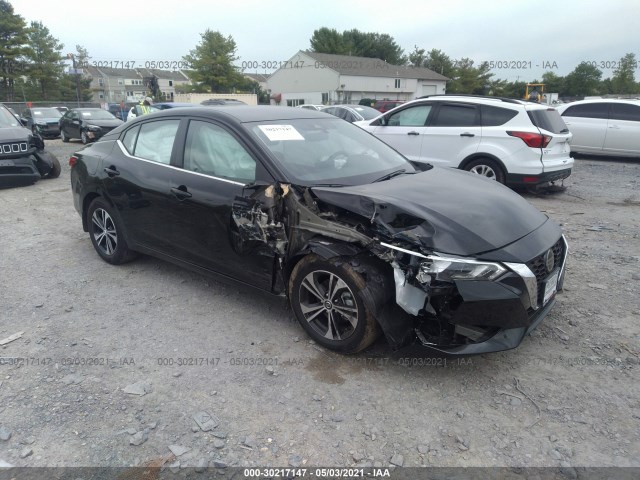 NISSAN SENTRA 2021 3n1ab8cv2my215317