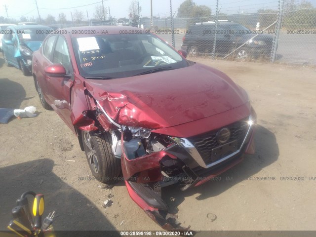 NISSAN SENTRA 2020 3n1ab8cv3ly227183