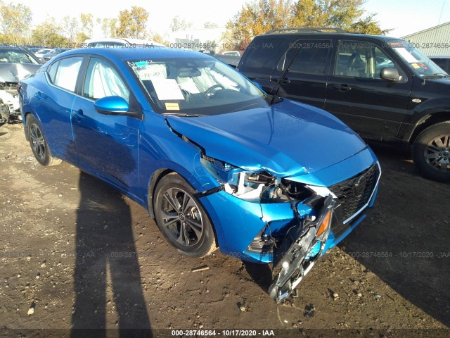 NISSAN SENTRA 2020 3n1ab8cv3ly264606