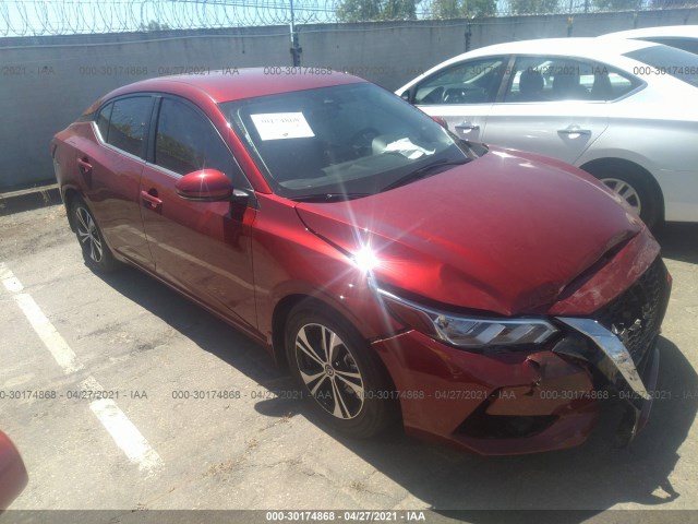 NISSAN SENTRA 2020 3n1ab8cv3ly277310