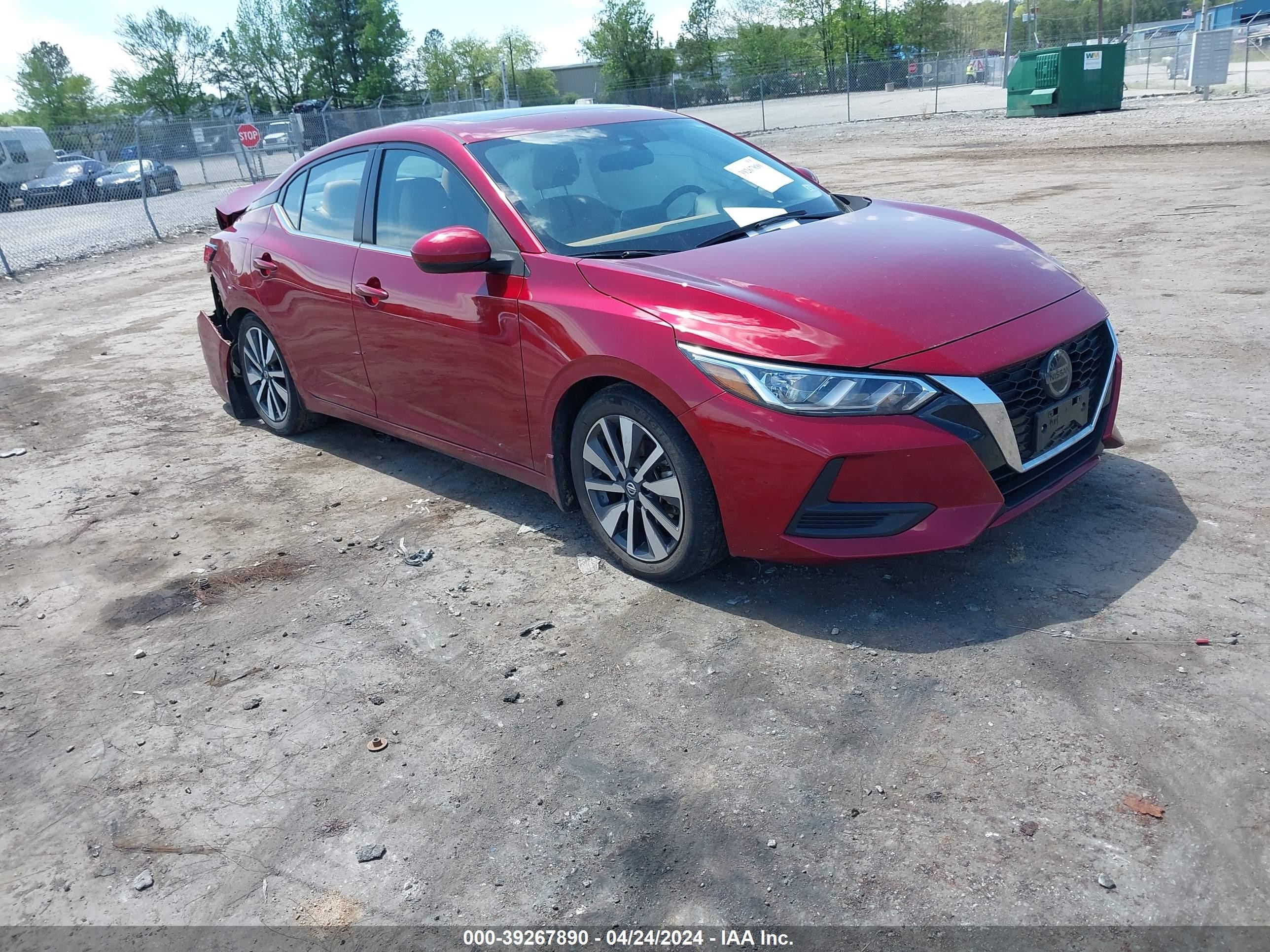 NISSAN SENTRA 2021 3n1ab8cv3my227783