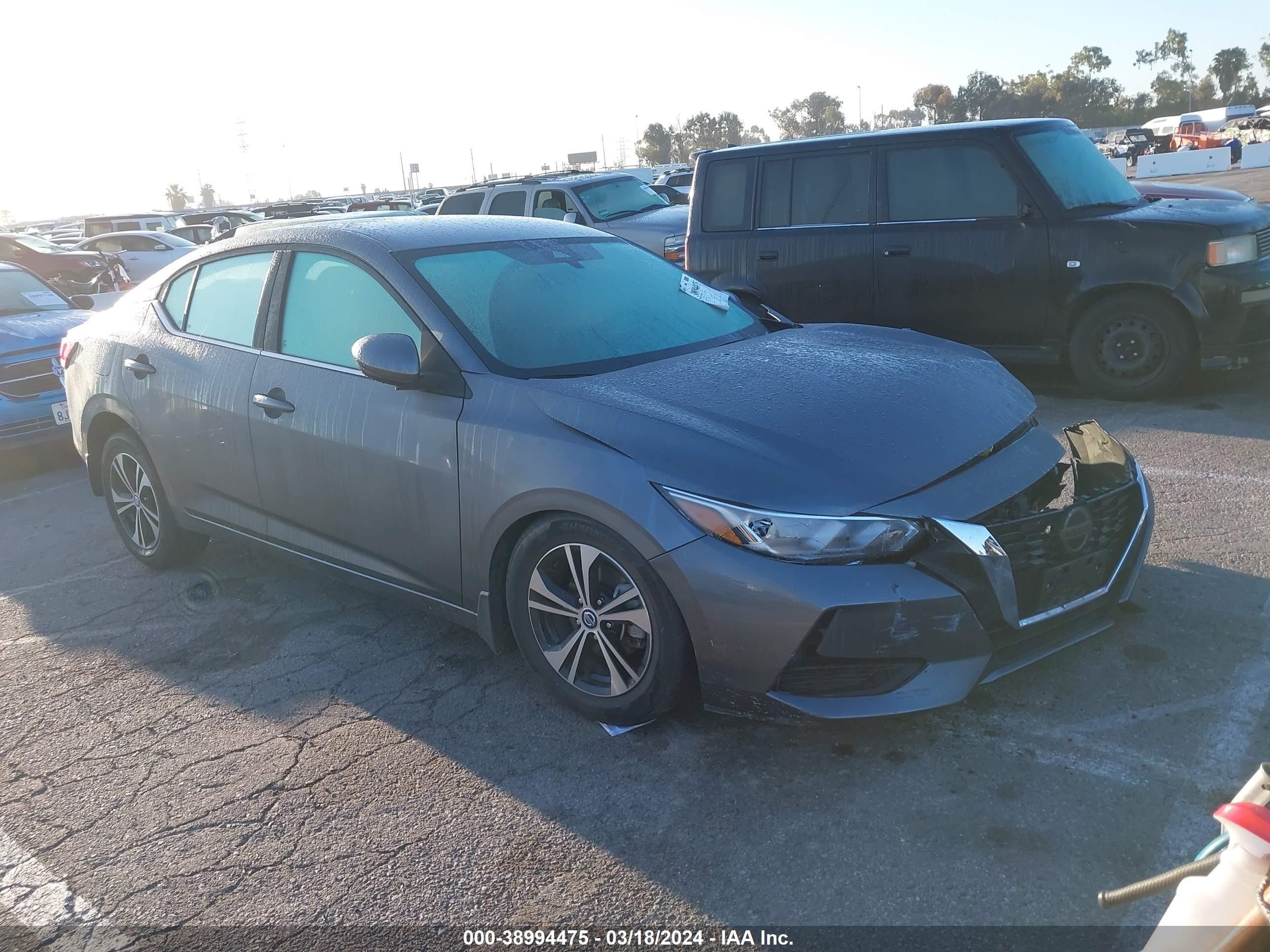 NISSAN SENTRA 2021 3n1ab8cv3my246009