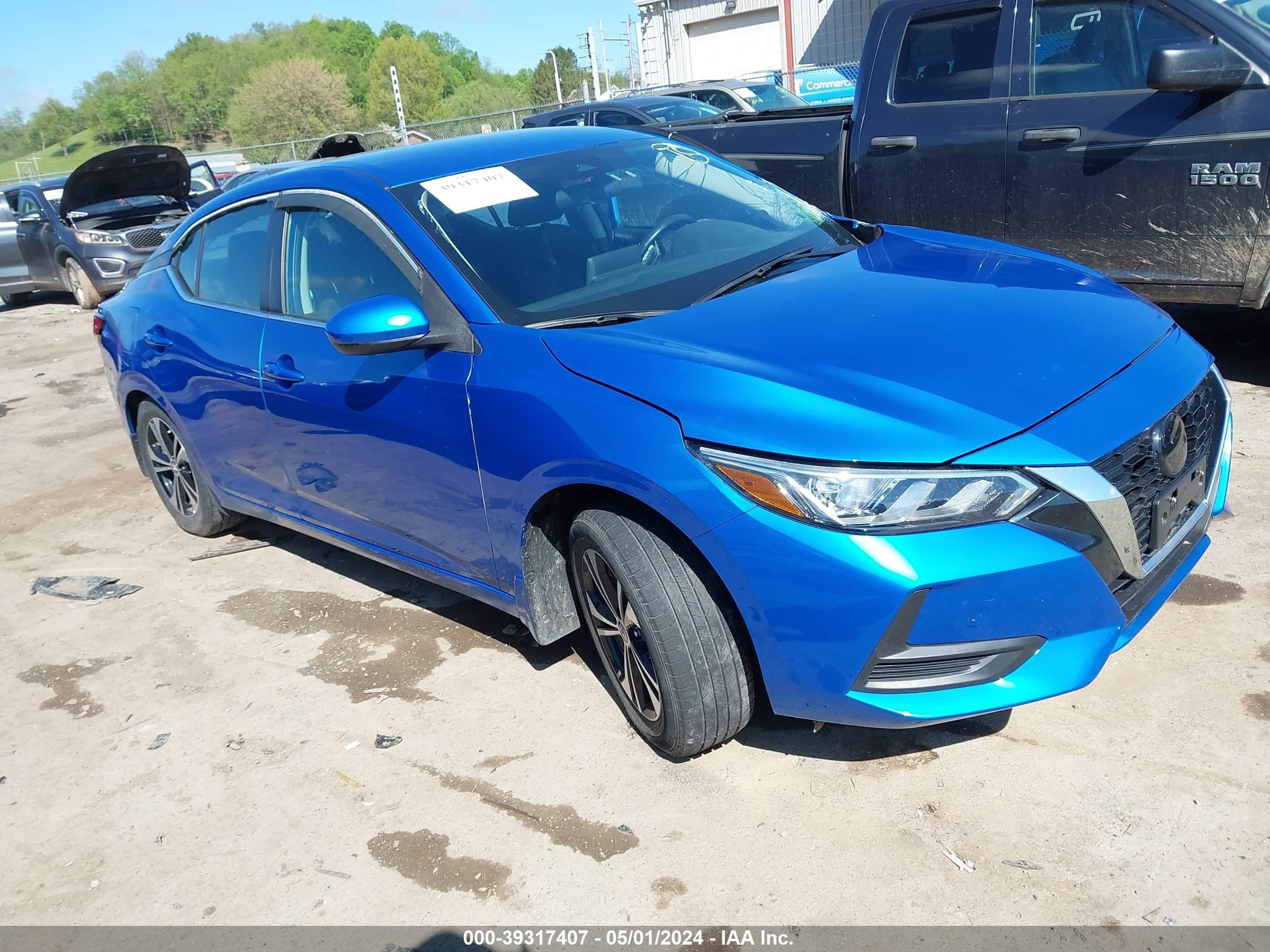 NISSAN SENTRA 2021 3n1ab8cv3my307536