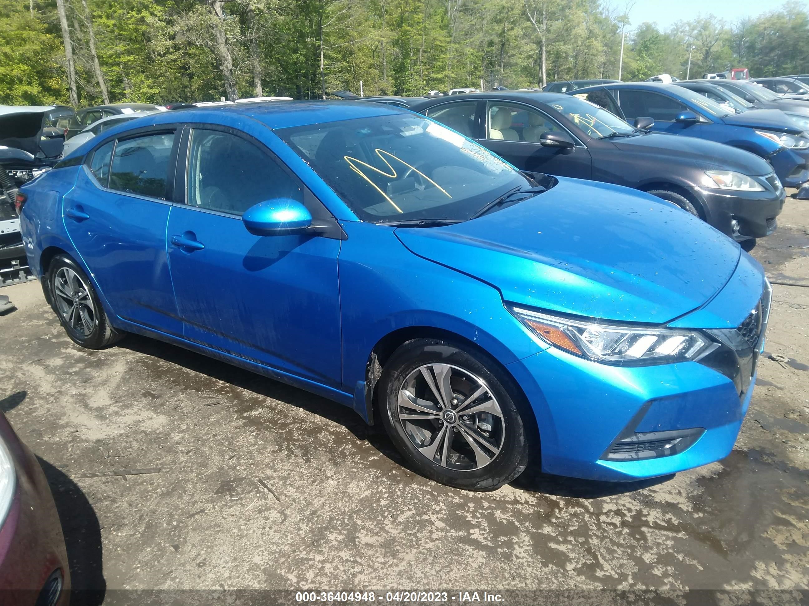 NISSAN SENTRA 2022 3n1ab8cv3ny224593